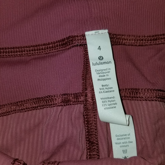 Lululemon athletica studio pants size 4 - Picture 5 of 7
